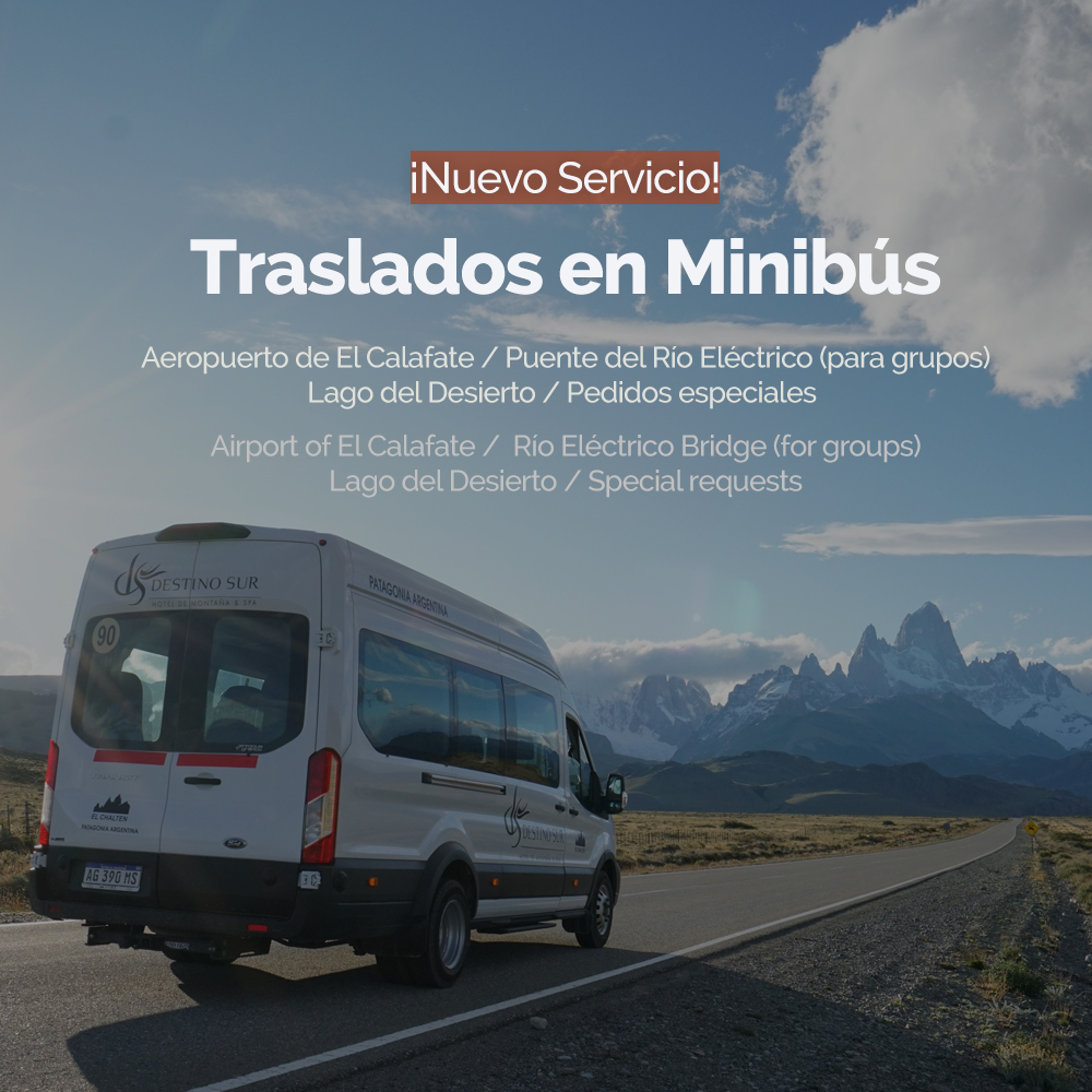 ¡NUEVO SERVICIO DE MINIBUS PARA 17 PASAJEROS!